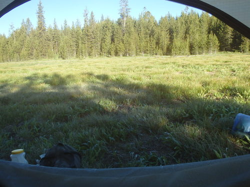 GDMBR: Dawn comes to the Great Divide Mountain Bike Route.